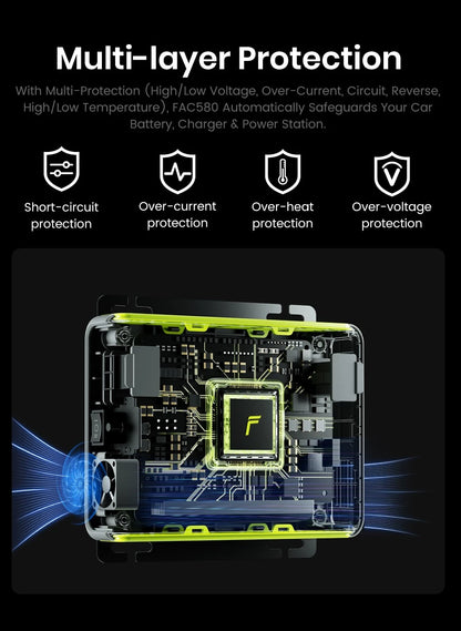 Chargeur-Alternateur FOSSiBOT FAC580 – 580 W Haute Performance