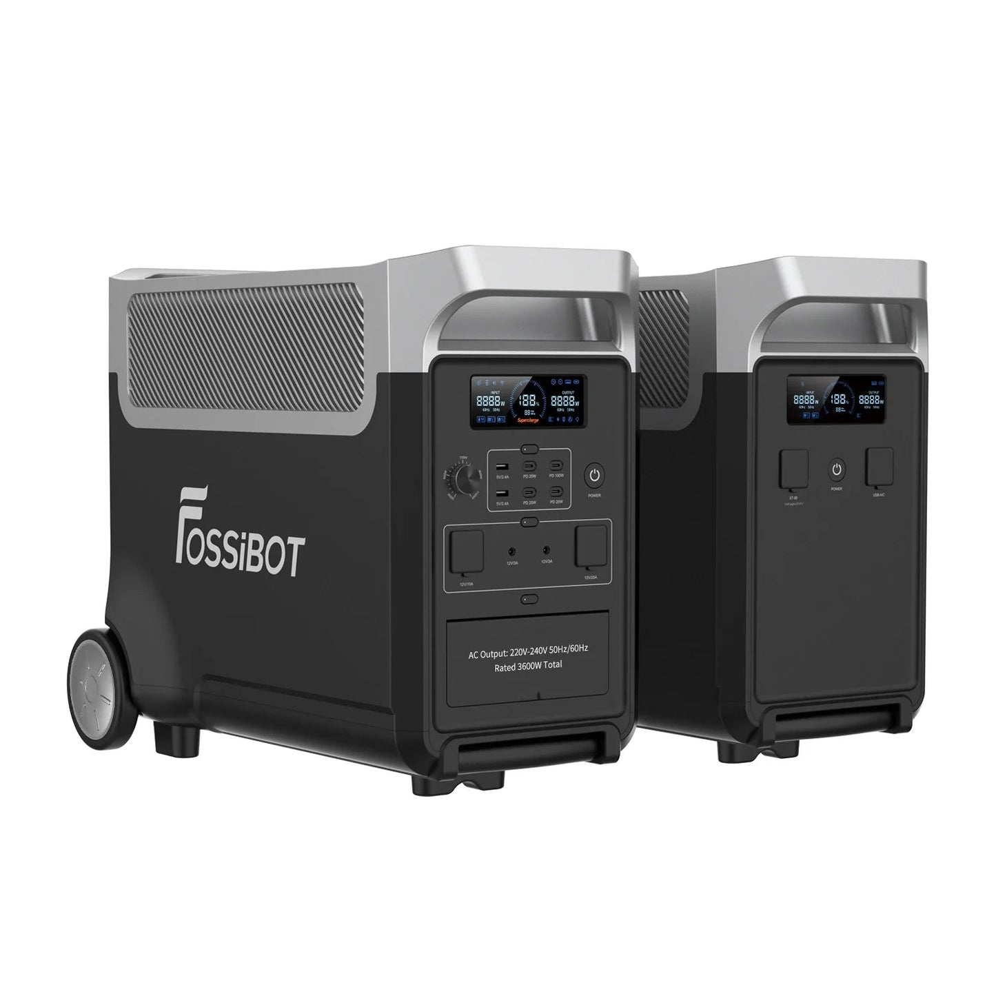 Fossibot F3600 Pro – Station électrique portable 3600W | Batterie LiFePO₄ 3840Wh