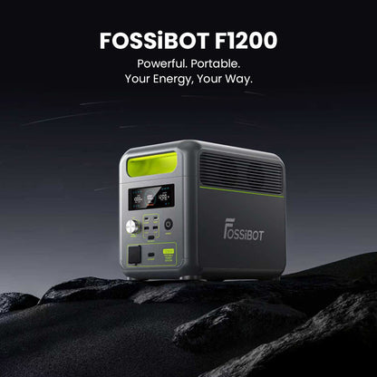 FOSSiBOT F1200 – Station électrique portable 1024 Wh | 1200 W LiFePO4