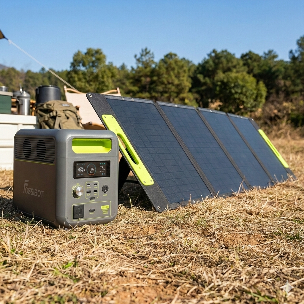 FOSSiBOT F1200 – Station électrique portable 1024 Wh | 1200 W LiFePO4
