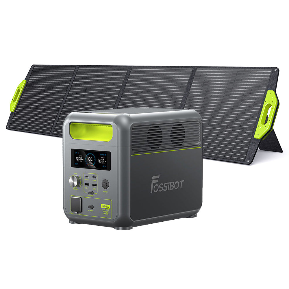FOSSiBOT F1200 – Station électrique portable 1024 Wh | 1200 W LiFePO4