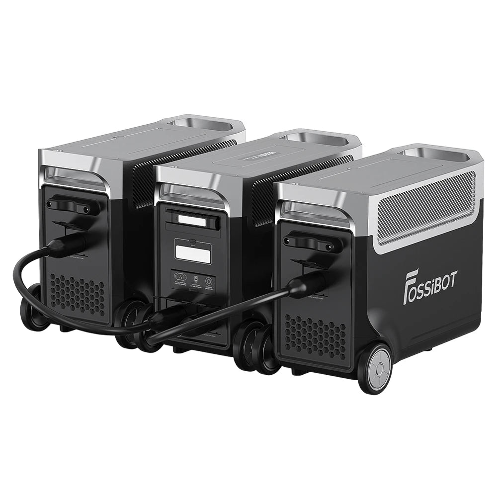 Batterie d'extension FOSSiBOT FB3840, pack de batteries LiFePO4 3840 Wh pour F3600 Pro