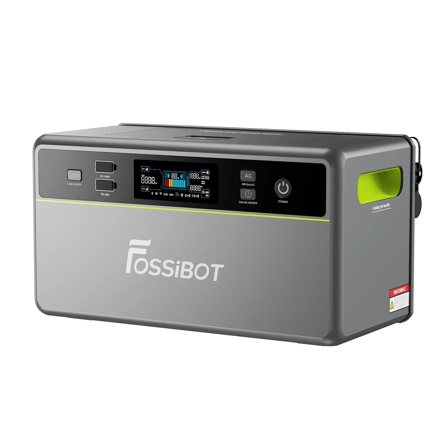 FOSSiBOT FBP1200 | Système solaire balcon tout-en-un + IA HEMS