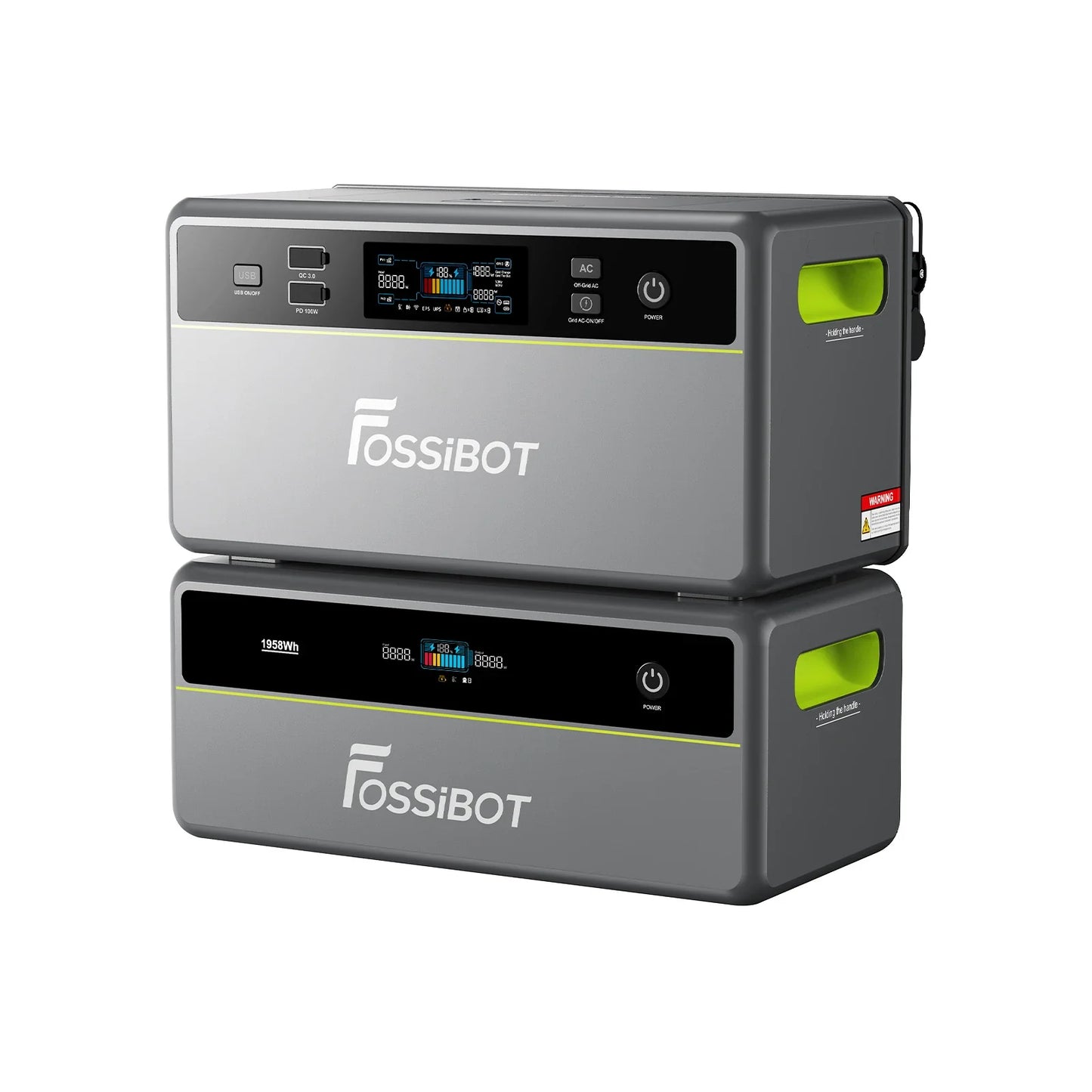 FOSSiBOT FBP1200 | Système solaire balcon tout-en-un + IA HEMS